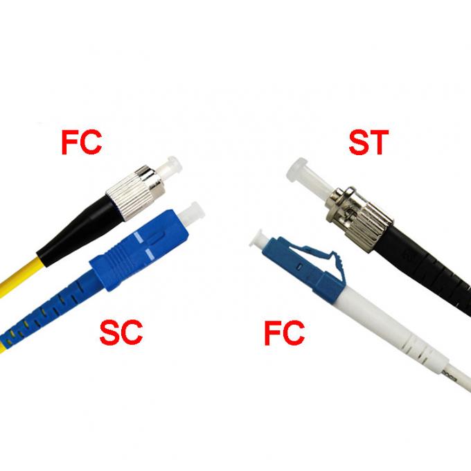 SC UPC 3M Gigabit do SC UPC de FTTH 9/125 de cabo simples de 3M SC Fiber Optic Patch da ligação em ponte do cabo de fibra ótica do único modo