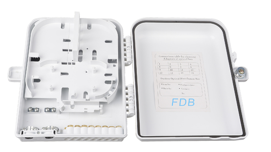 24 caixas de distribuição da caixa terminal FTTH do acesso da fibra do núcleo