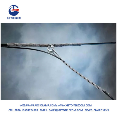 Redes pré-formadas helicoidais de Armor Rod Spiral Suspension Clamp FTTH do período curto