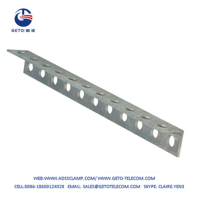 H.D.G. Braço cruzado com 11 furos FTTH exterior 436x40x40mm Galvanizado