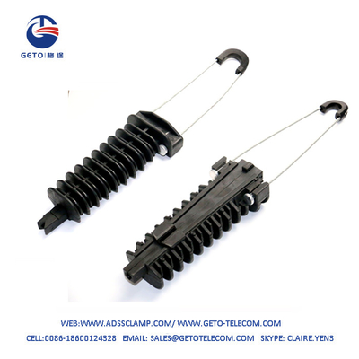 12 - 16 mm ADSS Cable Clamp 12KN FTTH PA2000 Anchoring Clamp