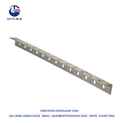 H.D.G. Braço cruzado com 11 furos FTTH exterior 436x40x40mm Galvanizado