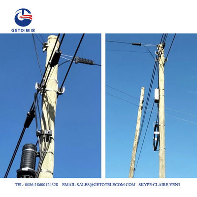 Braçadeira aérea da suspensão do gancho ADSS da fibra 15mm 12KN J