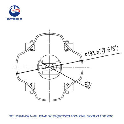 ISO9001 DLW ABE Bust Anchor de expansão padrão