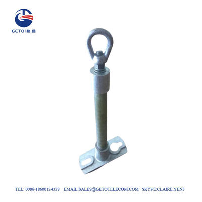 15&quot; suportes de suporte isolador de aço de polo de serviço público do padrão da fibra de vidro, linha hardware de Polo