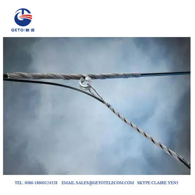 A suspensão helicoidal do fio de ADSS ajustou Armor Rod pré-formado 20mm