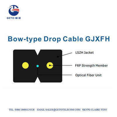 Cabo de fibra ótica do único modo de GJXFH OM1